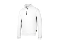 2818 Sweatshirt Met Halve Rits